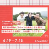 クラウドファンディング挑戦中