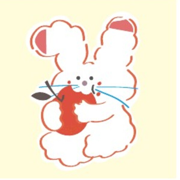 うさりんステッカー