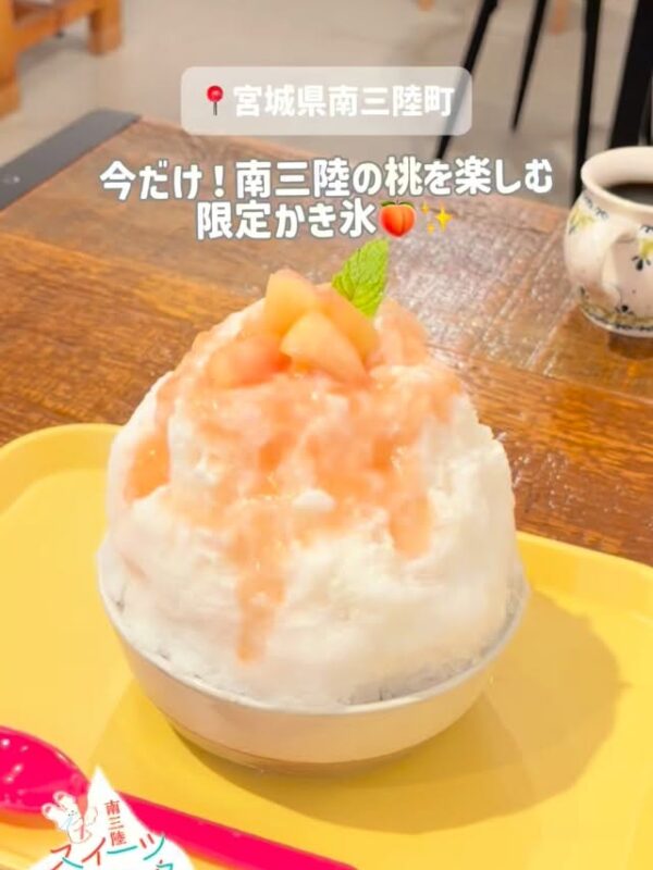 ⁡⁡南三陸スイーツピクニック2026ももフェア🍑✨...